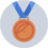 Une médaille de bronze