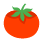 Une icône de tomate.