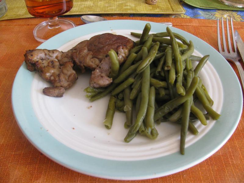 Photo de côte filet d'agneau, grillée/poêlée.