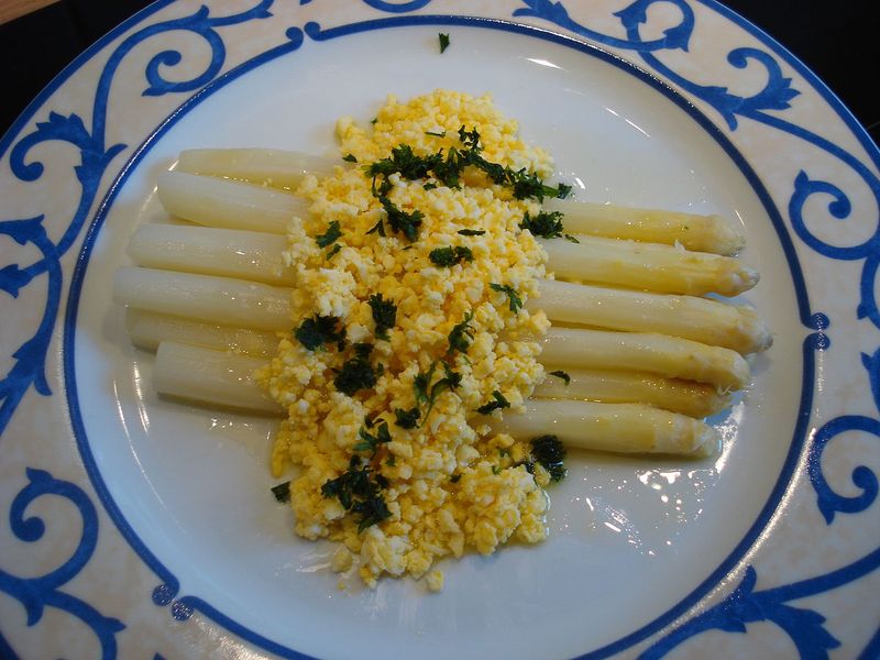 Photo d'asperges à la flamande