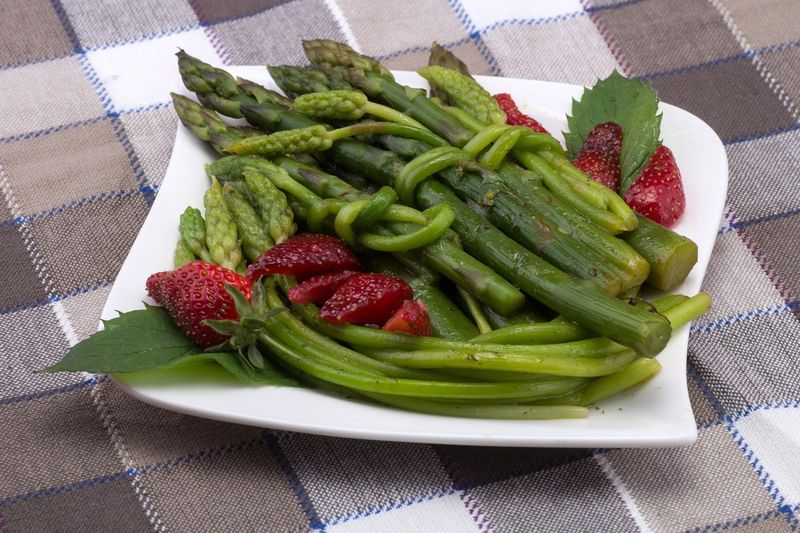 photo d' Asperge, cuite