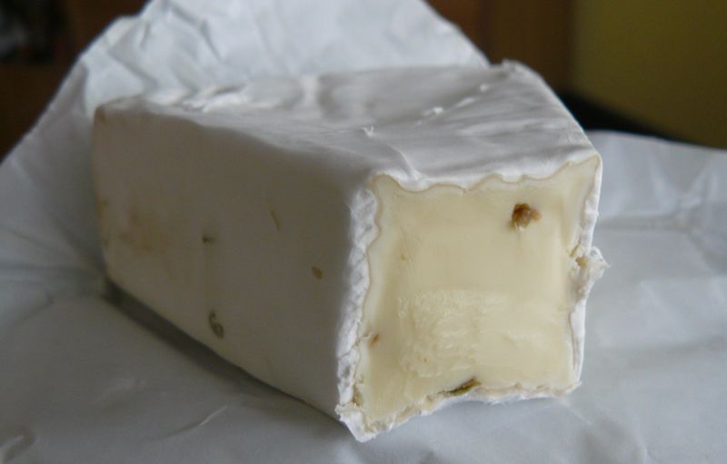 Photo d'un morceau de brie