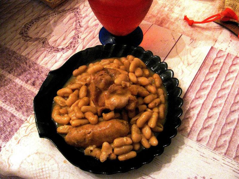 Cassoulet au porc, appertisé.