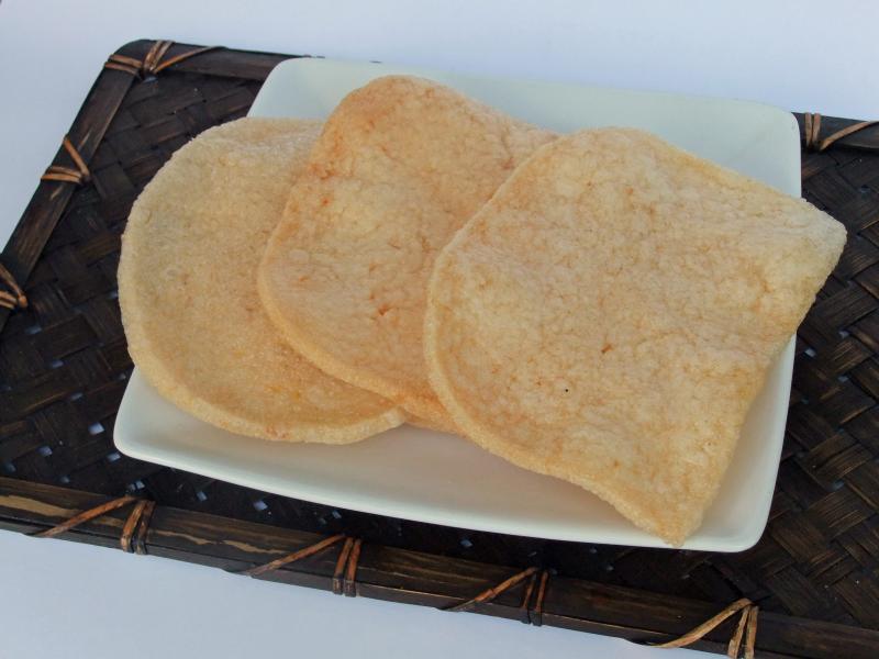 Photo de chips de crevettes.