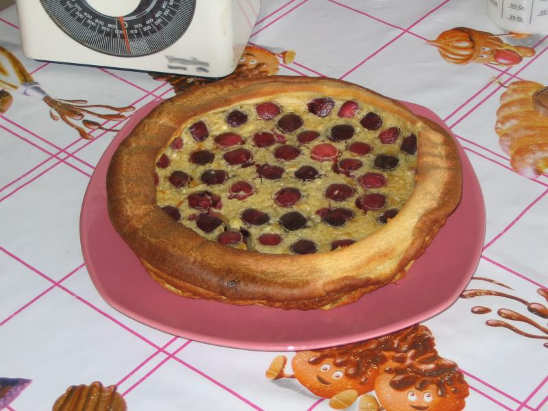 Clafoutis aux fruits, rayon frais.