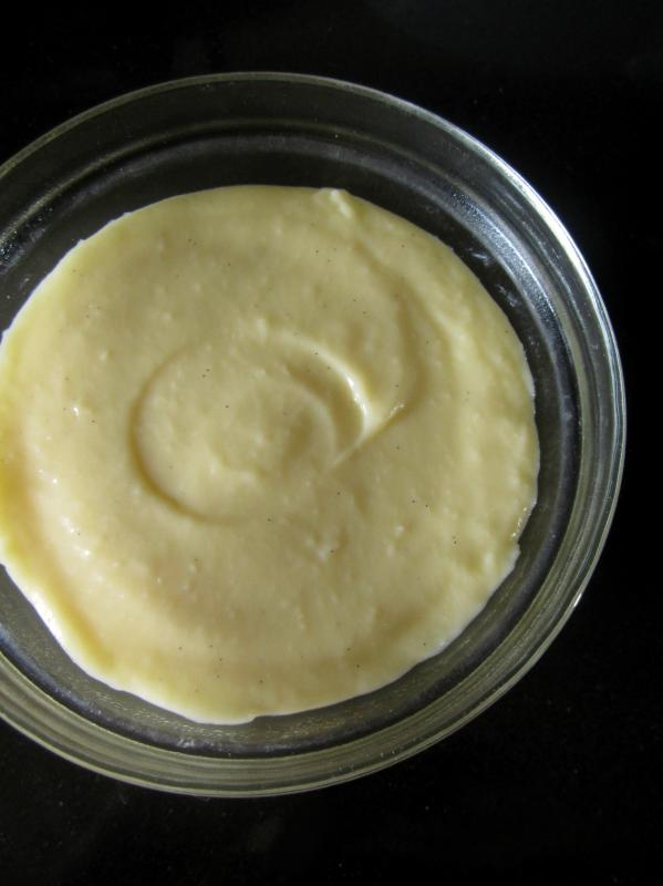 Crème pâtissière.
