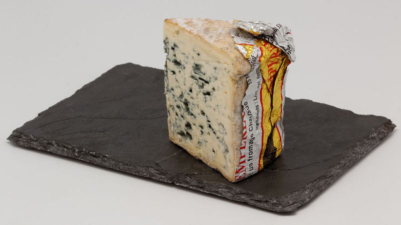 Photo de part de bleu d' Auvergne
