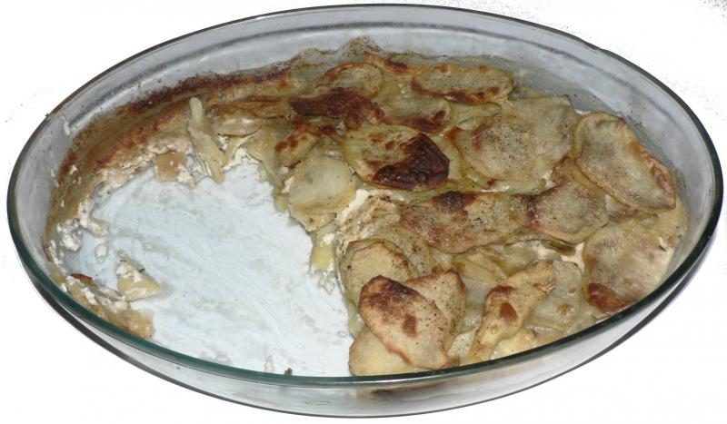 Gratin dauphinois.