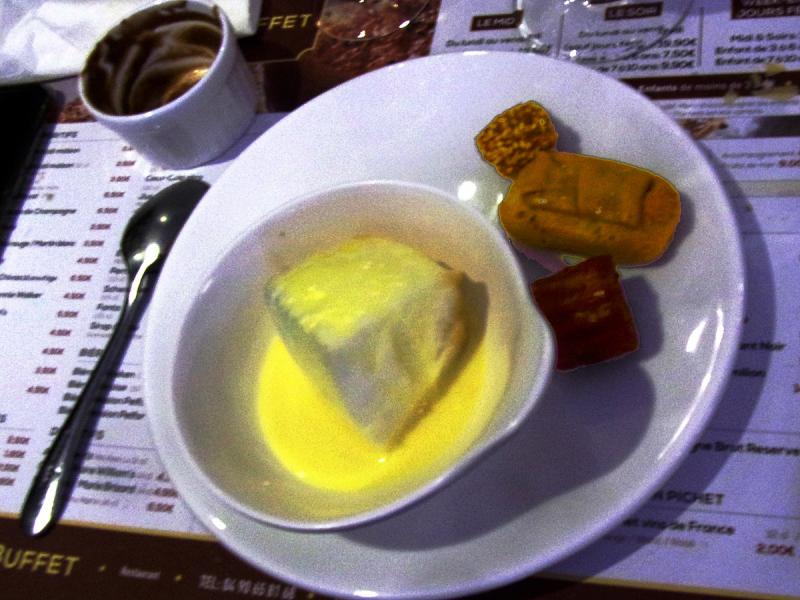 Ile flottante, rayon frais.