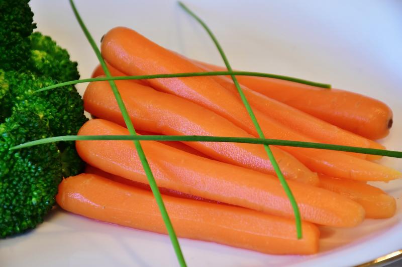 Photo de légumes cuits (aliment moyen).