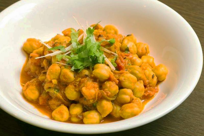 Photo d'une salade de légume sec, cuit (aliment moyen)