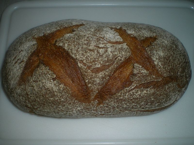 Photo de pain de seigle, et froment
