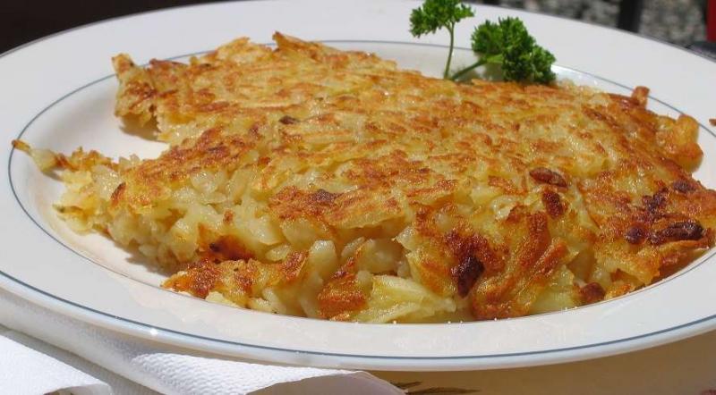 Rostis ou Galette de pomme de terre.