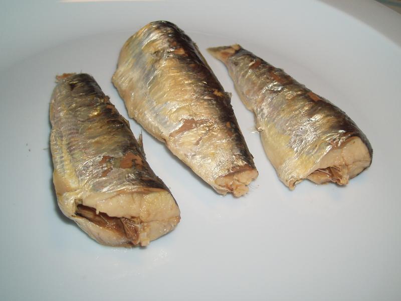 Sardine, à l'huile, appertisée, égouttée