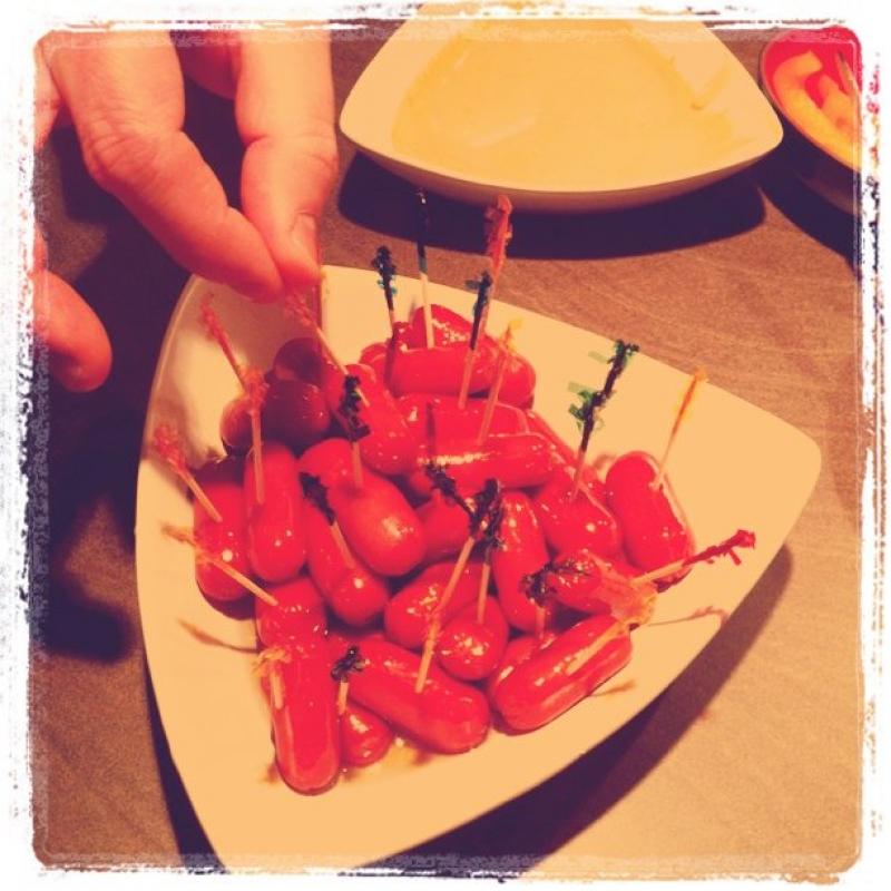 Saucisses cocktail
