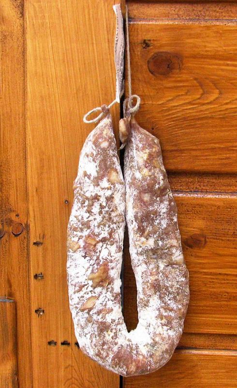 Saucisse sèche.