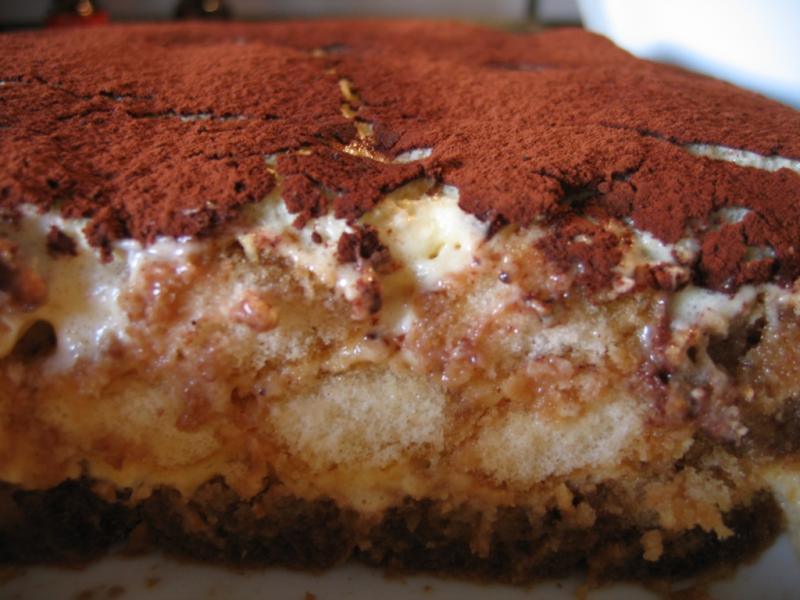 Tiramisu, rayon frais.
