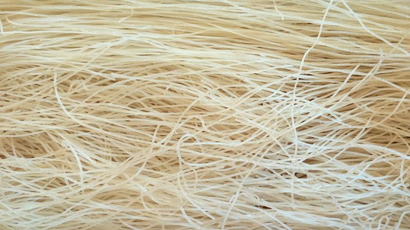 Photo de vermicelle de riz, sèche.