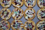  image de l'aliment Biscuit sec fourré à la pâte ou purée de fruits