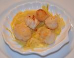  image de l'aliment Coquille Saint-Jacques, noix et corail, cuite