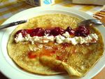  image de l'aliment Crêpe préemballée, fourrée au sucre