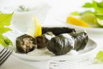  image de l'aliment Feuille de vigne farcie au riz ou dolmas, égouttée