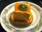  image de l'aliment Gâteau mousse de fruits sur génoise, type miroir, bavarois