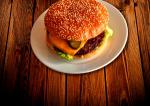  image de l'aliment Hamburger, provenant de fast food