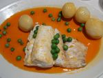  image de l'aliment Merlu, cuit à l'étouffée