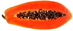  image de l'aliment Papaye, pulpe, crue