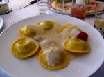  image de l'aliment Pâtes fraîches farcies (ex : raviolis, ravioles du Dauphiné), au fromage, cuites