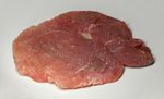  image de l'aliment Porc, escalope de jambon, crue