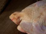  image de l'aliment Poulet (var. blanc), viande et peau, cru