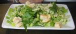  image de l'aliment 	Salade César au poulet (salade verte, fromage, croûtos, sauce)