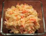  image de l'aliment Salade de chou ou Coleslaw, avec sauce, préemballée
