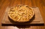  image de l'aliment Tarte normande aux pommes (garniture farine, œufs, crème, sucre, calvados)