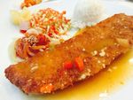  image de l'aliment Veau, escalope panée, cuite