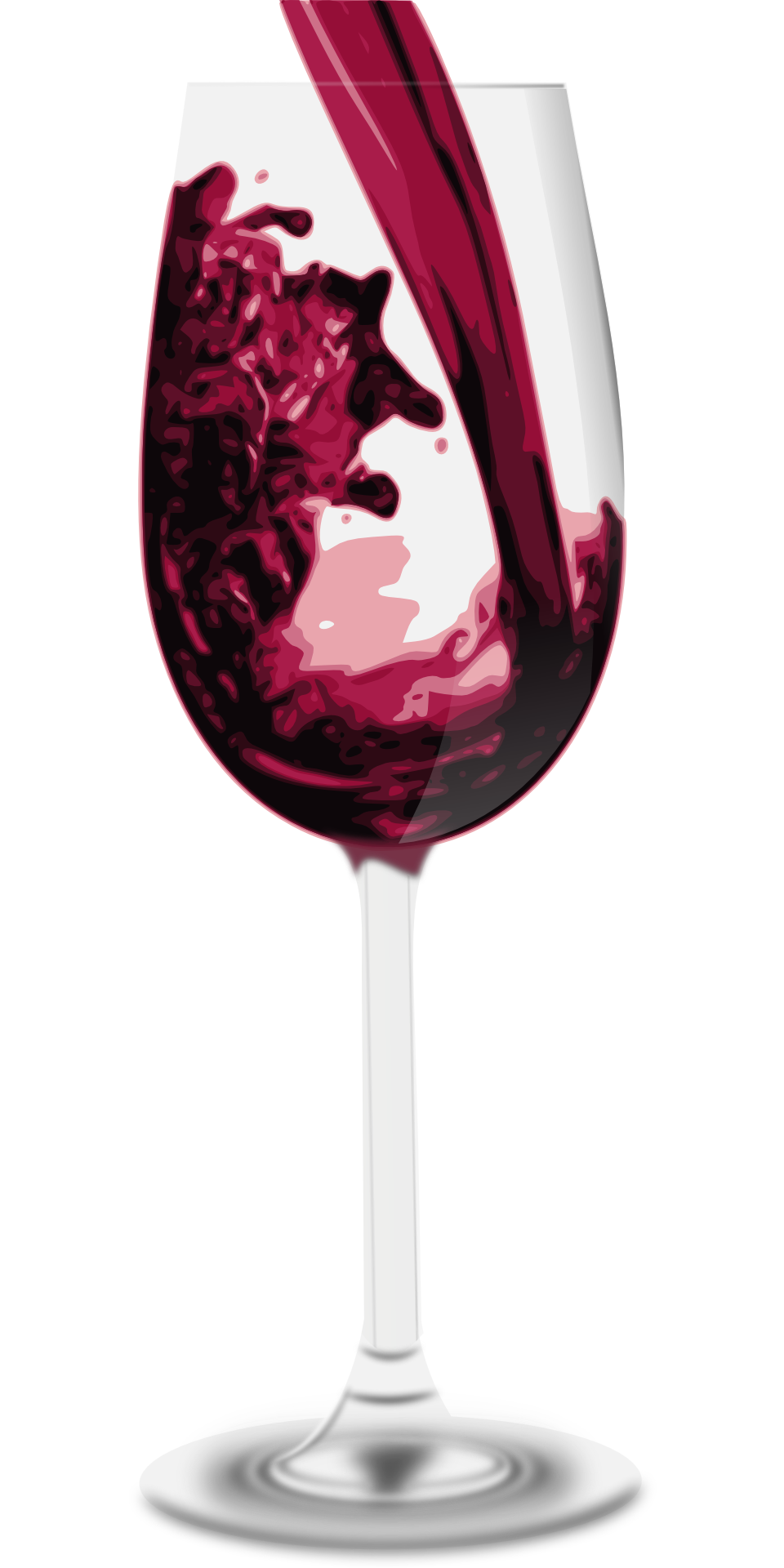 Icône de verre de vin rouge