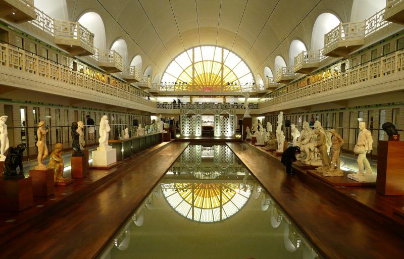 La Piscine, musée d'art et d'histoire à Roubaix (Nord - France).