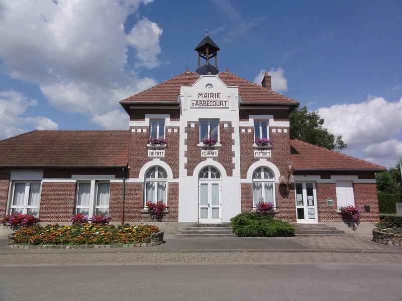 La Mairie d'Abbécourt.
