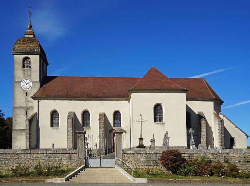 L'église d'Abbenans.