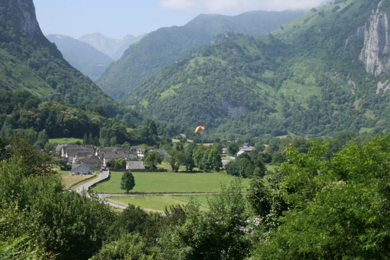 Le village d'Accous.
