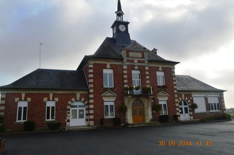 La Mairie d'Achéry.
