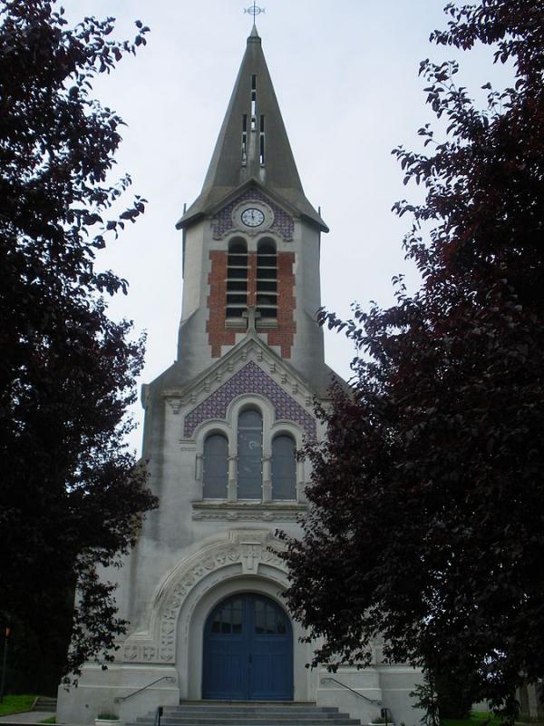 L'église Saint-Martin d'Acheville.