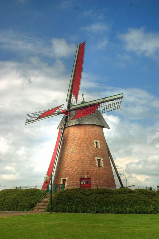 Le moulin d'Achicourt.