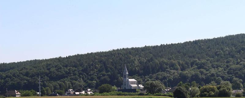 Vue de la commune d'Adé, dans le département des Hautes-Pyrénées