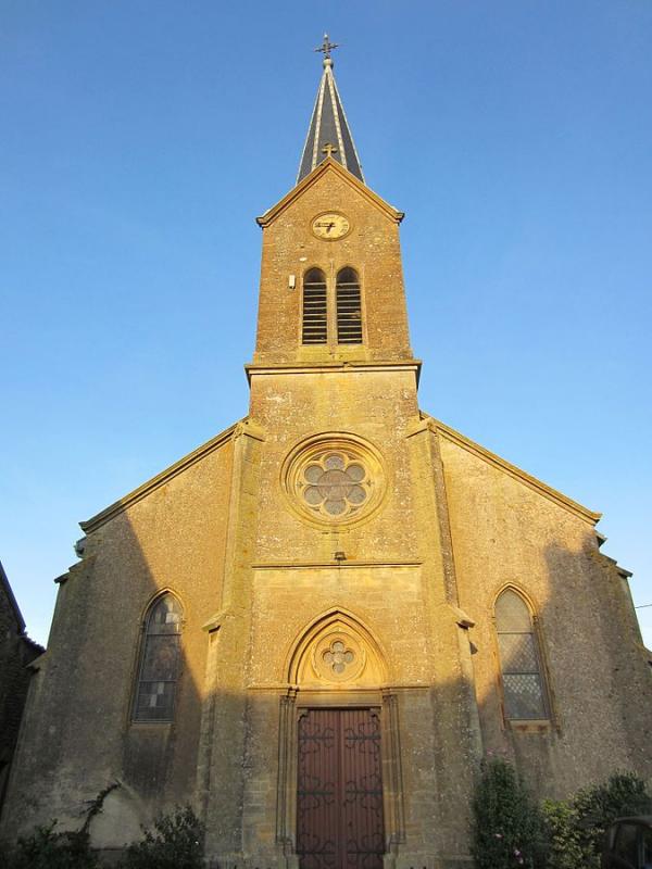 L'église paroissiale Saint-Barthélémy. 