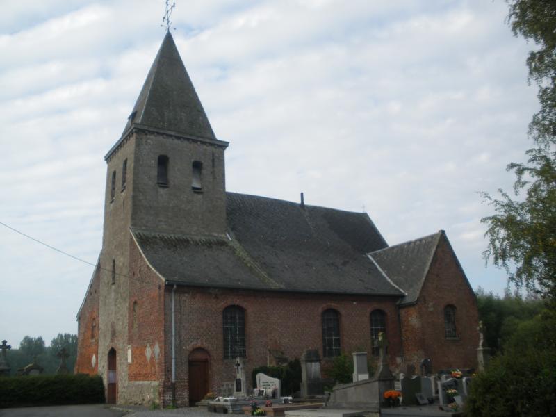 L'église Saint-Laurent de la ville d'Aix.