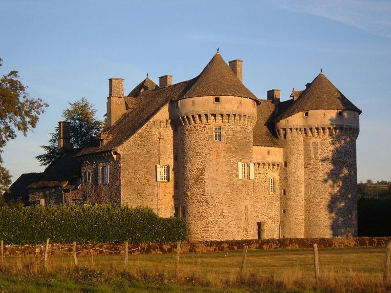 Chateau de La Vigne, à Ally, dans le département de l'Auvergne.