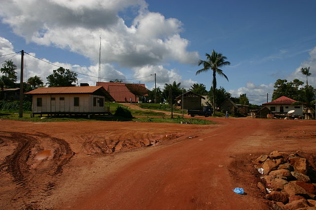 Apatou, Guyane Française, Janvier 2004